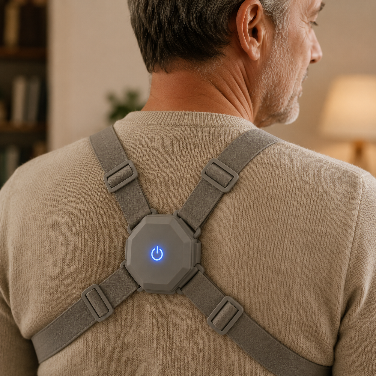 StraightLine Smart Posture Corrector | Gentle Vibration Reminder