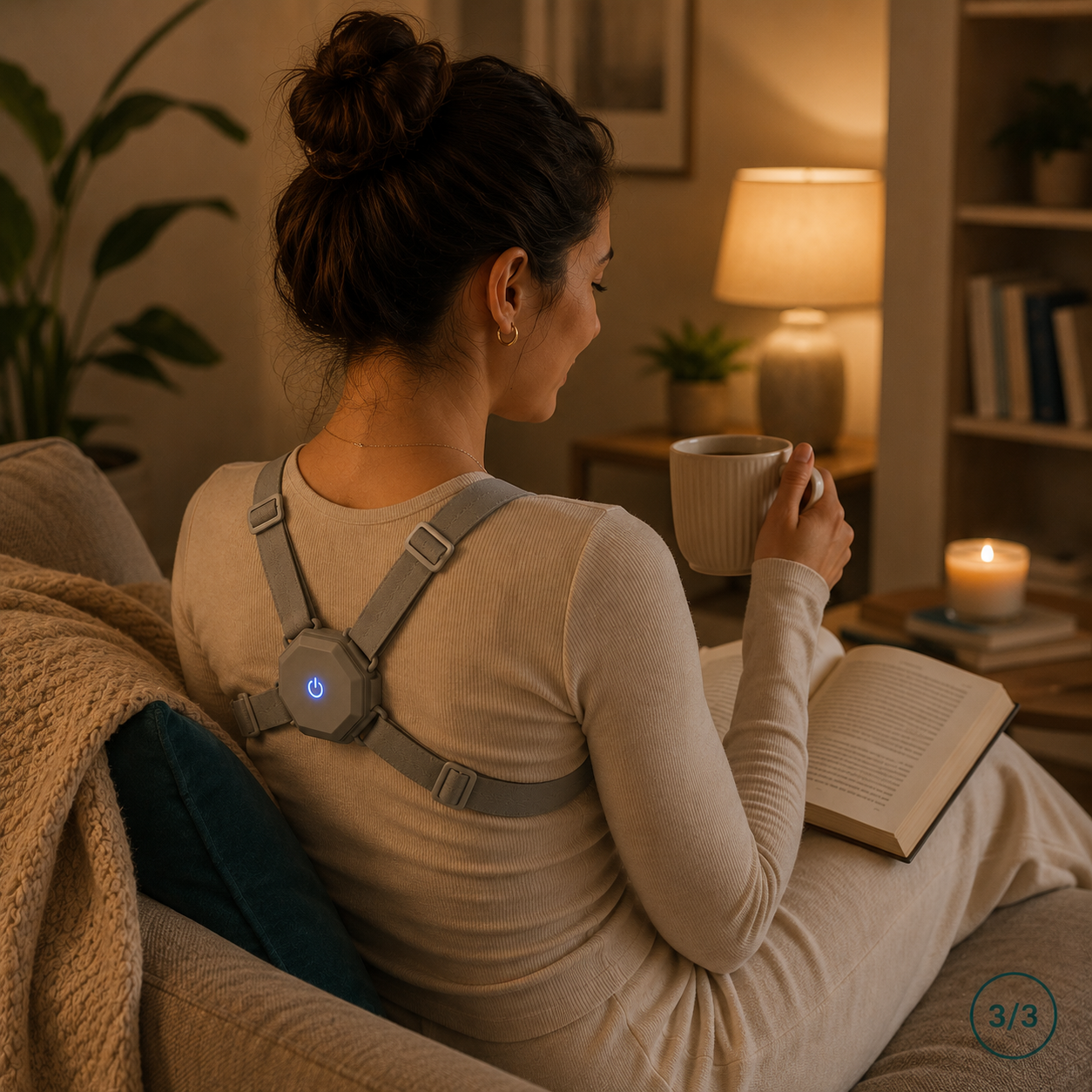 StraightLine Smart Posture Corrector | Gentle Vibration Reminder