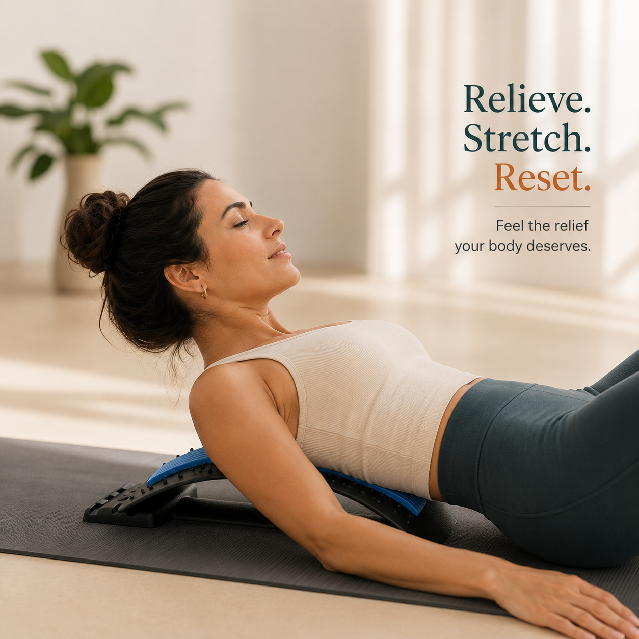 StraightLine Multi-Level Back Stretcher | Lumbar Support Device