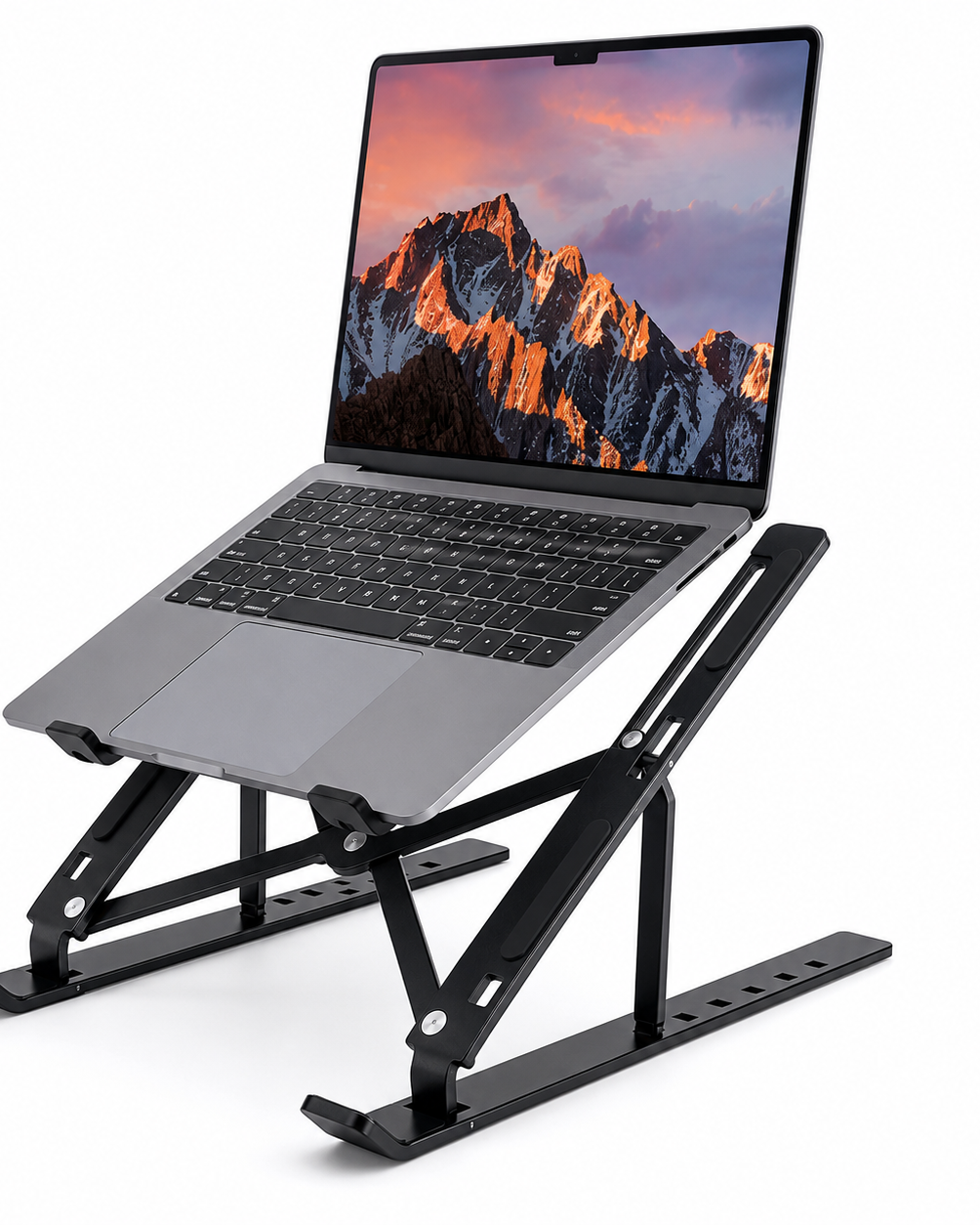 StraightLine Adjustable Laptop Stand | Ergonomic Desk Riser