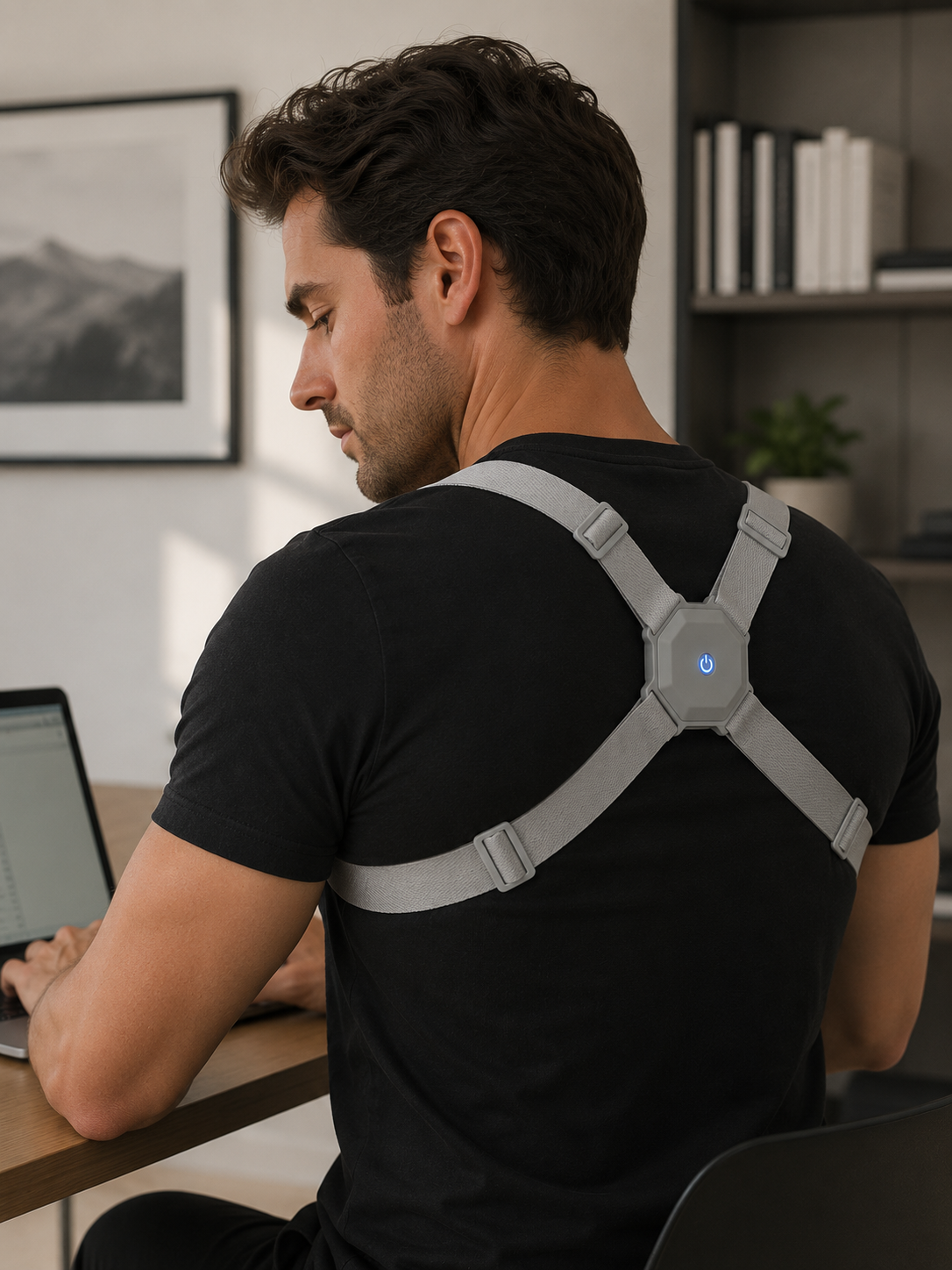 StraightLine Smart Posture Corrector | Gentle Vibration Reminder